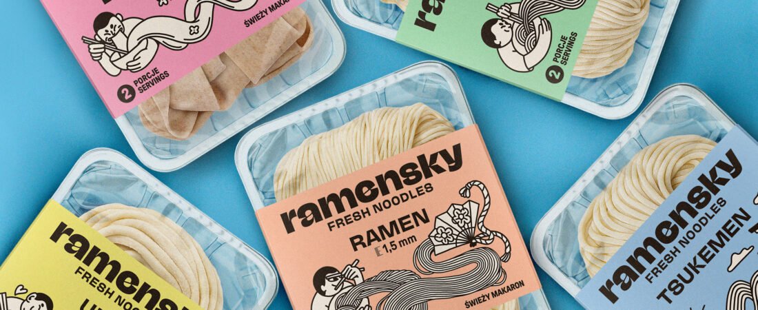 Ramensky’s Packaging Makes Fresh Look Smart
