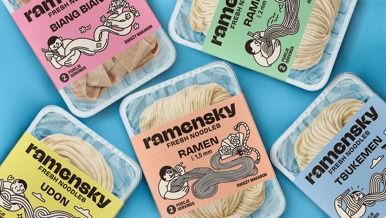 Ramensky’s Packaging Makes Fresh Look Smart Ramensky’s Packaging Makes Fresh Look Smart