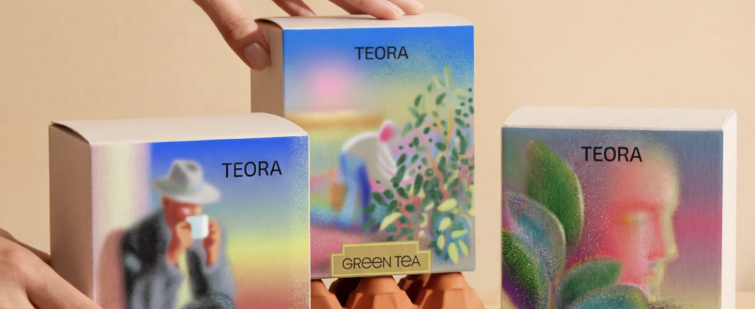 Teora Packages Dreamscapes in a Teacup