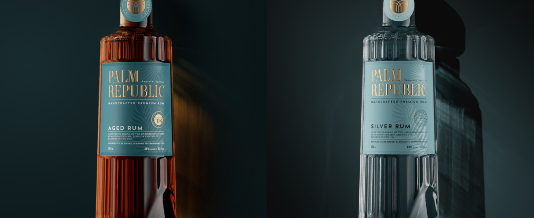 Grandmerci’s Palm Republic Refresh Visually Elevates the Premium Rum Brand