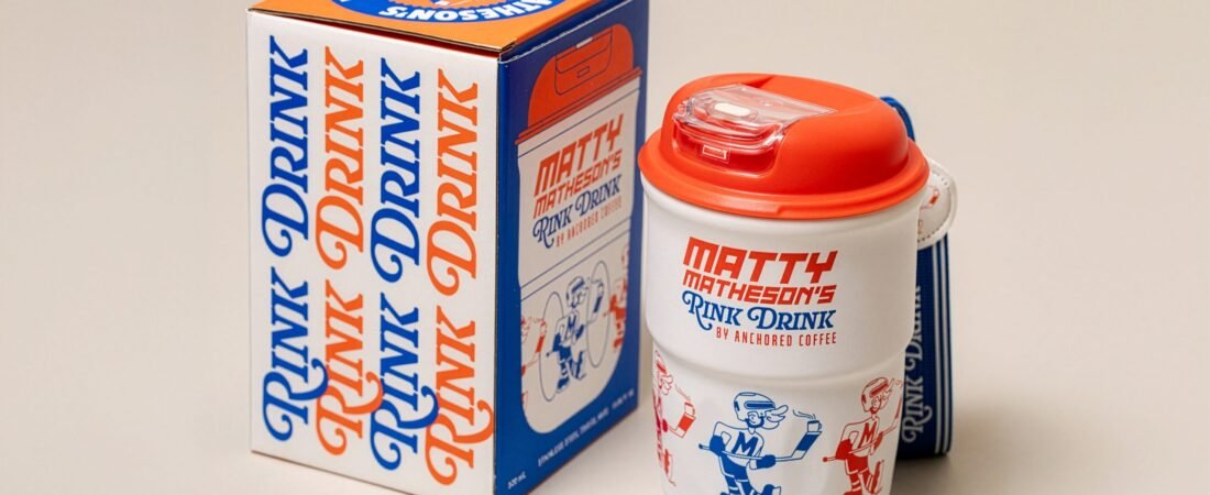 Rink Drink Is A Clapper Of A Coffee-Hockey Collab