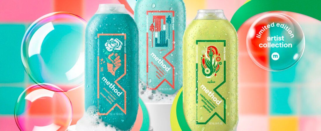 Method Turns Its Body Wash Bottles Over to Seven Latine Artists