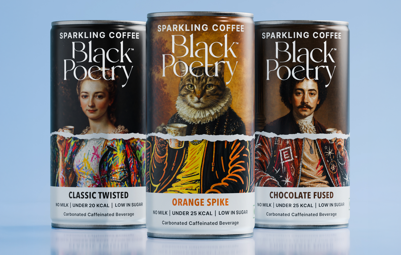 Open Strategy & Design Remixes Classic Art and Graffiti for Black Poetry’s Sparkling Coffee
